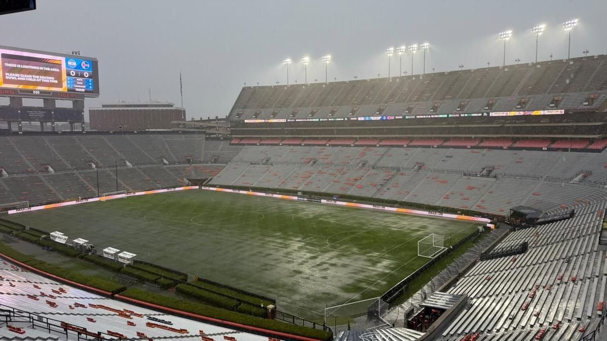 Los impactantes videos del diluvio en Alabama antes del part