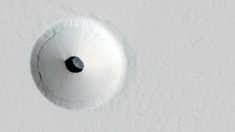 La inquietante foto que capturó la NASA de Marte y que es una incógnita para los científicos La inquietante foto que capturó la NASA de Marte y que es una incógnita para los científicos