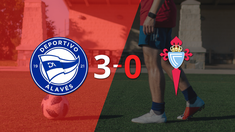 Alavés sentenció con goleada 3-0 a Celta