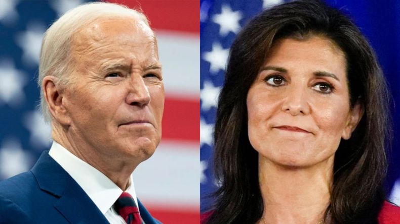 Joe Biden busca captar el voto de los seguidores de Nikki Haley.&nbsp;