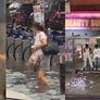 La imágenes de las calles anegadas de Nueva York por las fuertes tormentas. La imágenes de las calles anegadas de Nueva York por las fuertes tormentas.
