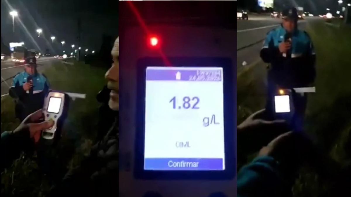 Un hombre alcoholizado atropelló a un policía en la autopista Buenos Aires-La Plata: 