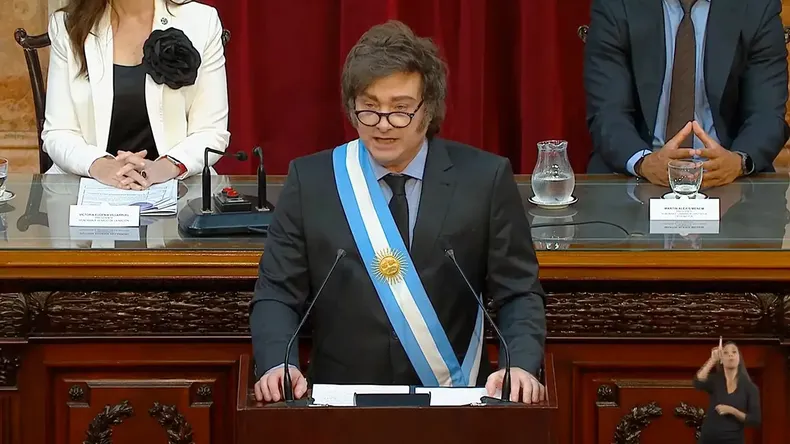 El Gobierno confirmó el horario del discurso de Javier Milei en la apertura de sesiones ordinarias