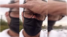 Carlos Alberto Baldassarri cubrió en vivo un choque en el que murió su hijo. Carlos Alberto Baldassarri cubrió en vivo un choque en el que murió su hijo.