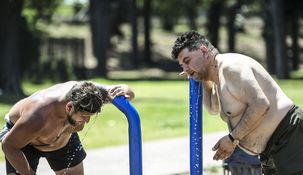 Alerta extrema en Mendoza por las altas temperaturas.