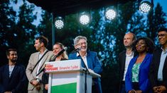 líder izquierda radical Jean-Luc Mélenchon. líder izquierda radical Jean-Luc Mélenchon.