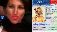 Vicky Xipolitakis se negó a declarar y se ríe de la Justicia: mostró un falso documento de Vicky Mouse Vicky Xipolitakis se negó a declarar y se ríe de la Justicia: mostró un falso documento de Vicky Mouse