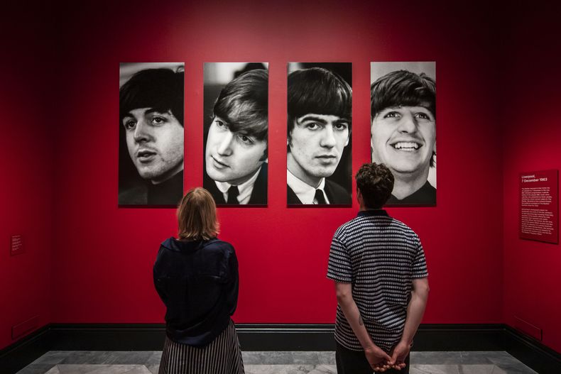La muestra contiene imágenes que el propio Paul sacó en la mejor época beatle.