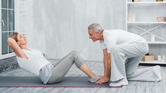 Los 2 mejores ejercicios físicos para el abdomen para personas de más de 50 años.
