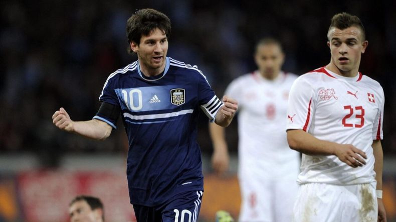 Messi brilló en Berna