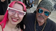 Delfina Wagner y Alfa. Delfina Wagner y Alfa.