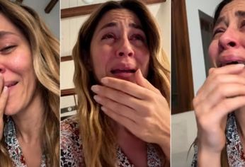 La influencer se mostró conmovida por la situación de su mascota.