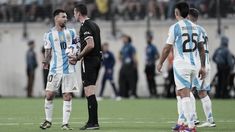 AndrésMatonte tuvo un fuerte cruce con Lionel Messi durante el choque ante Chile por la segunda fecha AndrésMatonte tuvo un fuerte cruce con Lionel Messi durante el choque ante Chile por la segunda fecha