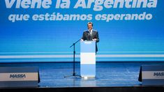 El miércoles, Massa presentó sus 10 acuerdos para la Argentina en el Gran Rex.&nbsp;