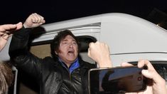 Javier Milei en Mar del Plata. Javier Milei en Mar del Plata.