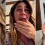La influencer se mostró conmovida por la situación de su mascota.