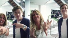 Flor Peña y Mike Amigorena Flor Peña y Mike Amigorena