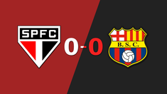 São Paulo y Barcelona no se hicieron daño y empataron sin goles