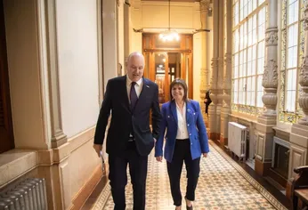 Federico Sturzenegger y Patricia Bullrich.