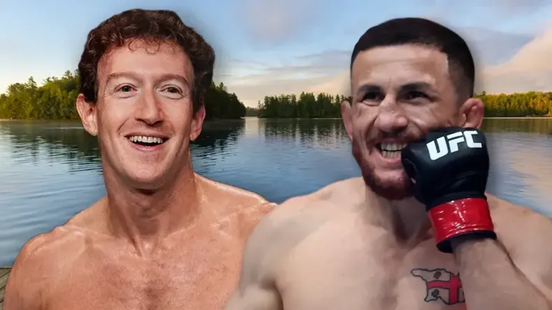 Así fue el combate viral entre Zuckerberg y un campeón de UFC.