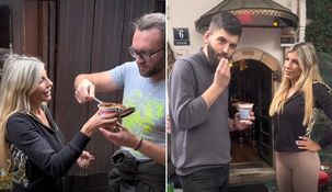 La reacción de las personas en Bosnia al probar el dulce de leche fue viral.