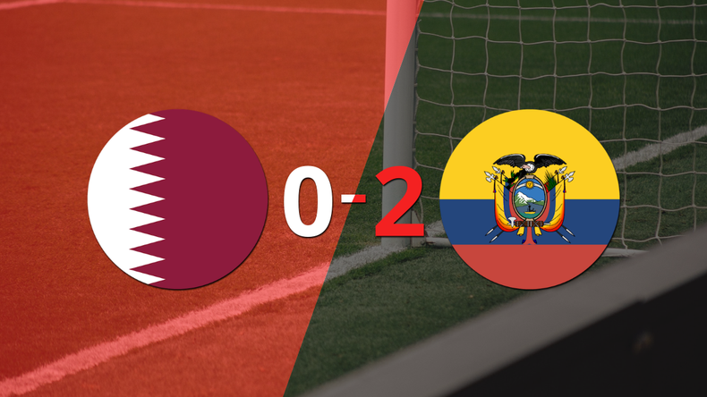 Qatar 2022: Derrota de Catar por 2 a 0 frente a Ecuador