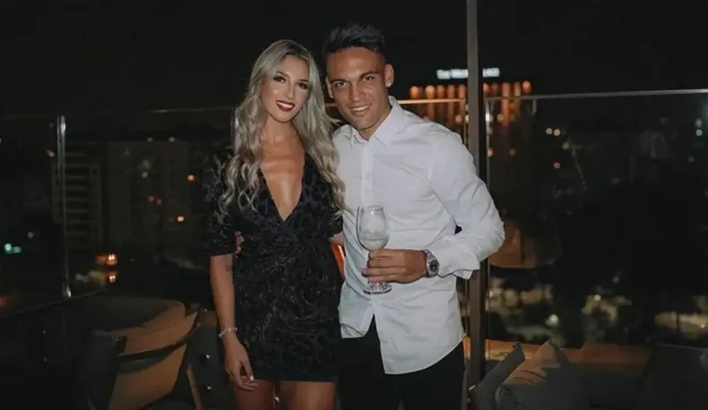 Lautaro Martinez le pidió casamiento a su novia