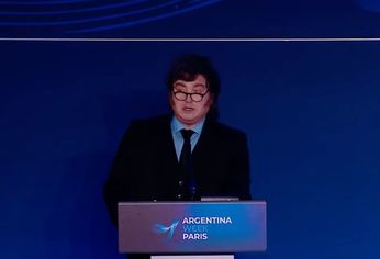 milei intensifica su agenda en francia: discurso ante inversores y bilateral con macron