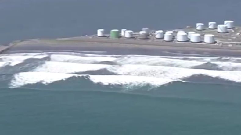 Hokkaido recibió las primeras olas en Japón.