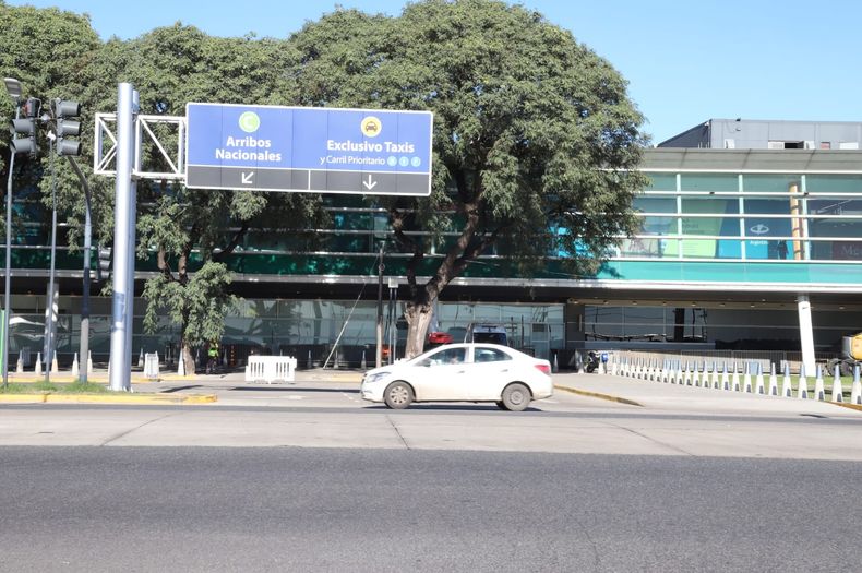 El hecho se produjo en Aeroparque Jorge Newbery.