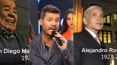 Emocionado, Marcelo Tinelli le dedicó el programa a Don Diego y Alejandro Romay Emocionado, Marcelo Tinelli le dedicó el programa a Don Diego y Alejandro Romay