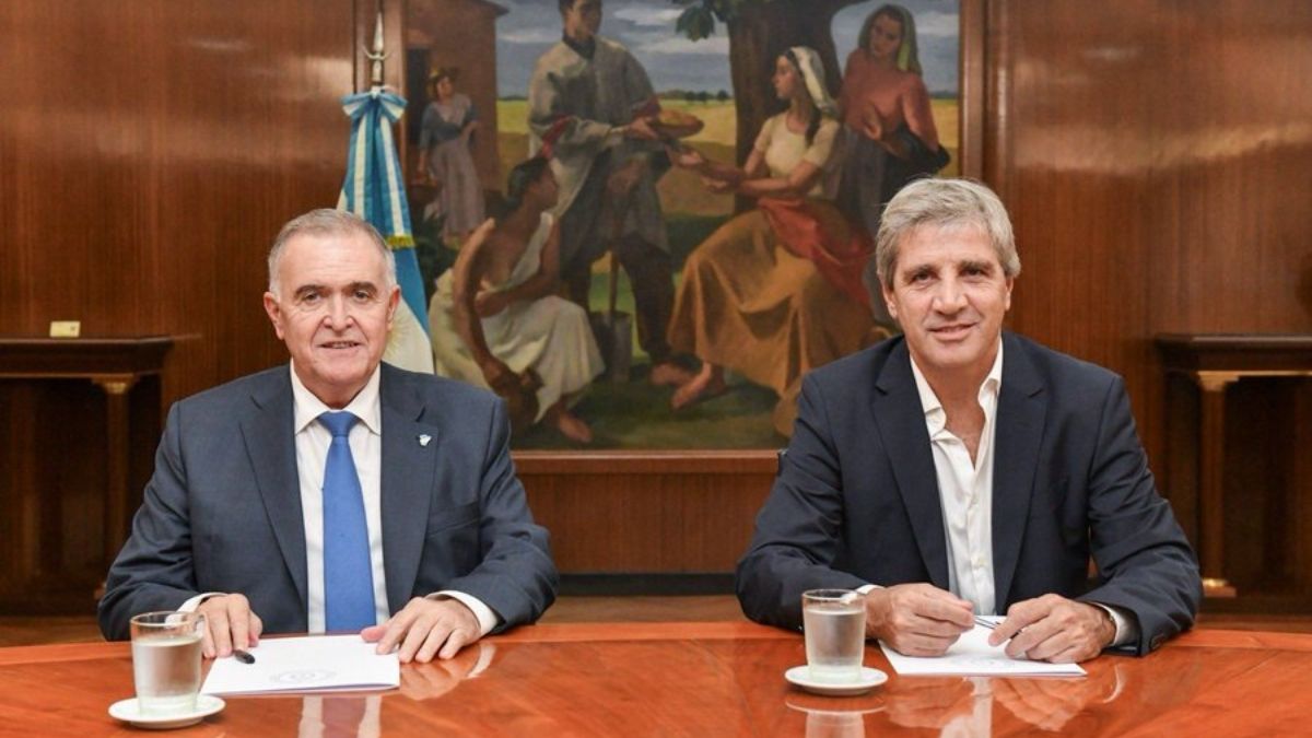 Osvaldo Jaldo y Luis Caputo formalizaron el avance de una obra hídrica clave para Tucumán