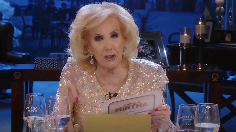 Mirtha Legrand.
