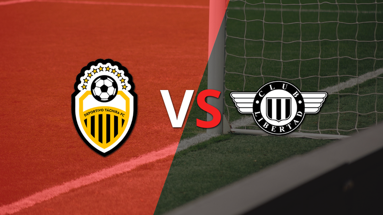 Libertad logró sacar el empate a 1 gol en casa de Táchira