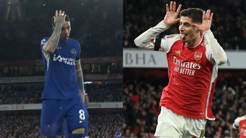 Enzo Fernández sufrió una dura goleada a manos de Arsenal.