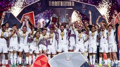 Real Madrid festejó el título en Arabia Saudita. Real Madrid festejó el título en Arabia Saudita.