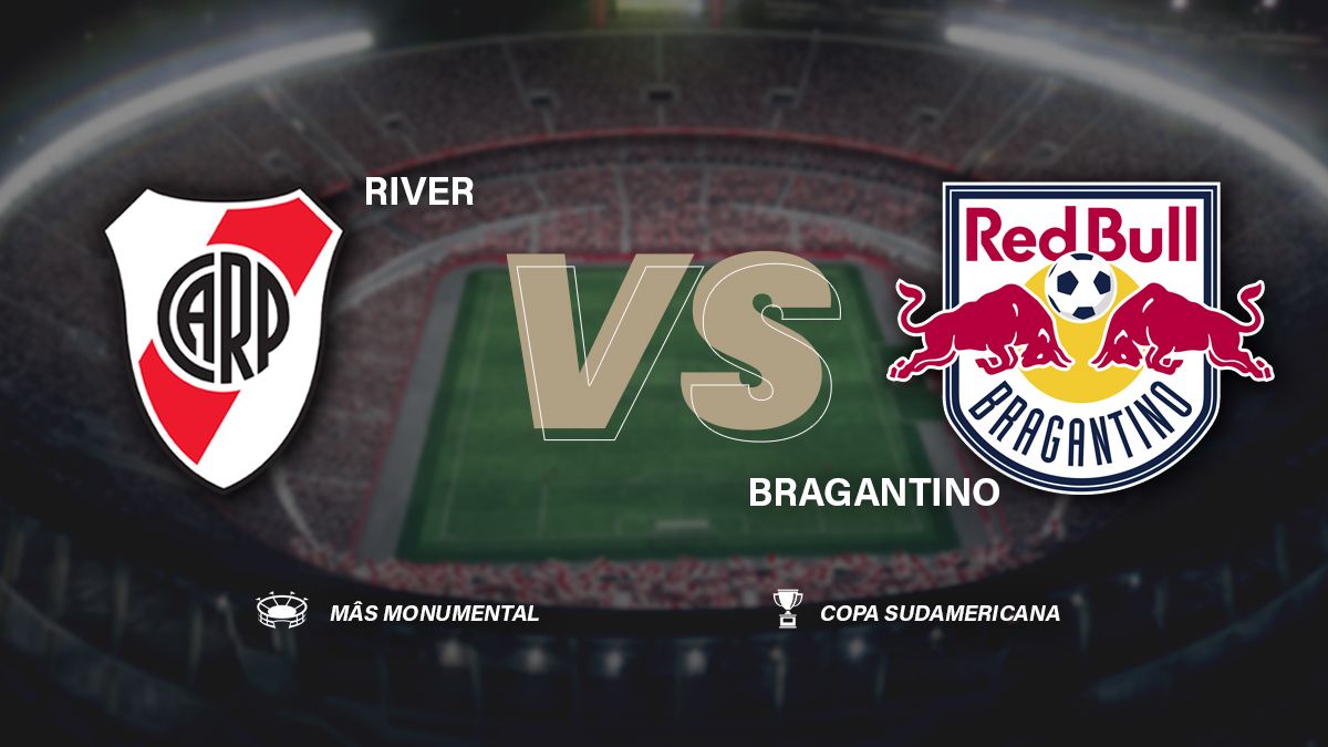 River empata 0 a 0 con Bragantino por la Copa Sudamericana