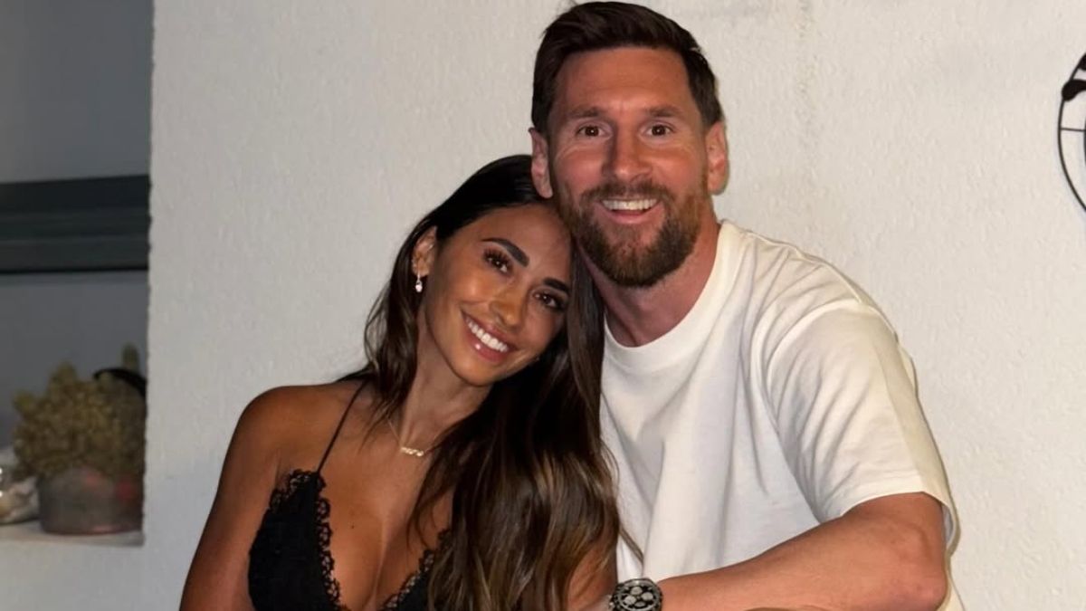 Filtraron cuál es la foto de Lionel Messi que tiene Antonela Roccuzzo como fondo de pantalla de su celular