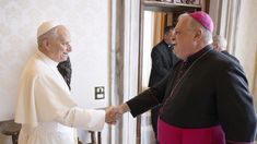 El Papa León XIV y Marcelo Colombo.&nbsp;