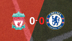 Liverpool y Chelsea no se sacaron ventaja y terminaron sin goles