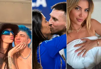 La Joaqui y Luck Ra, Antonela Roccuzzo y Lionel Messi y Wanda Nara. La Joaqui y Luck Ra, Antonela Roccuzzo y Lionel Messi y Wanda Nara.