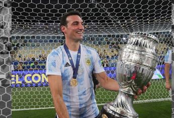 Lionel Scaloni fue seleccionado por ganar la Copa América 2021.&nbsp;
