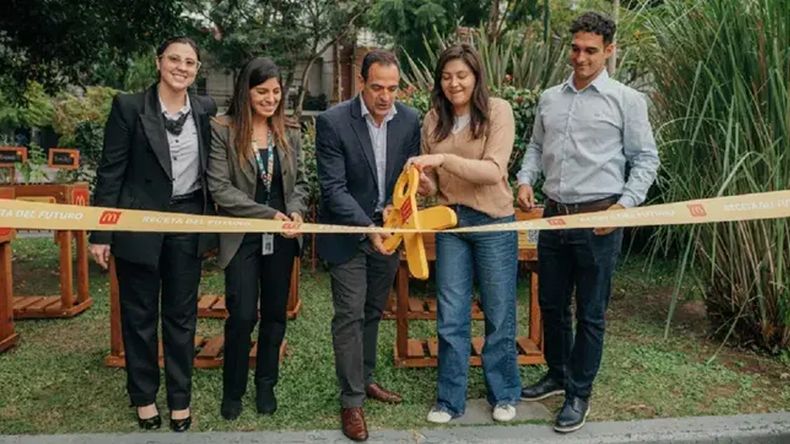 La huerta forma parte de una visión integral de sustentabilidad corporativa.