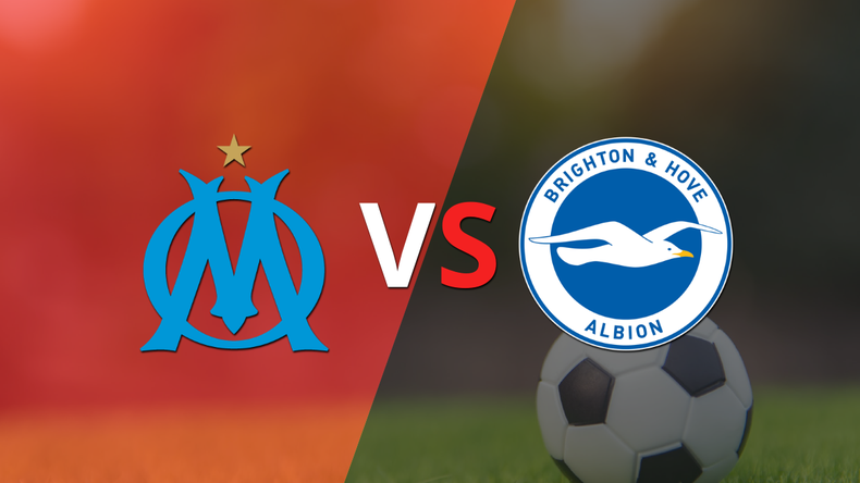 Olympique de Marsella y Brighton and Hove igualaron 2 a 2