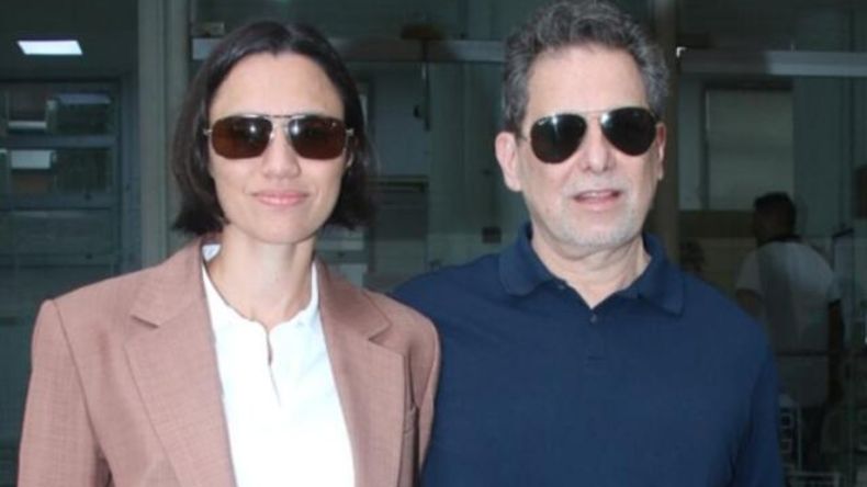 Andrés Calamaro se casó con la exmodelo Natalí Franco.