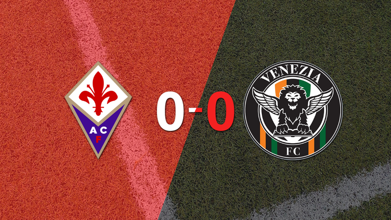Sin muchas emociones, Fiorentina y Venezia empataron 0-0