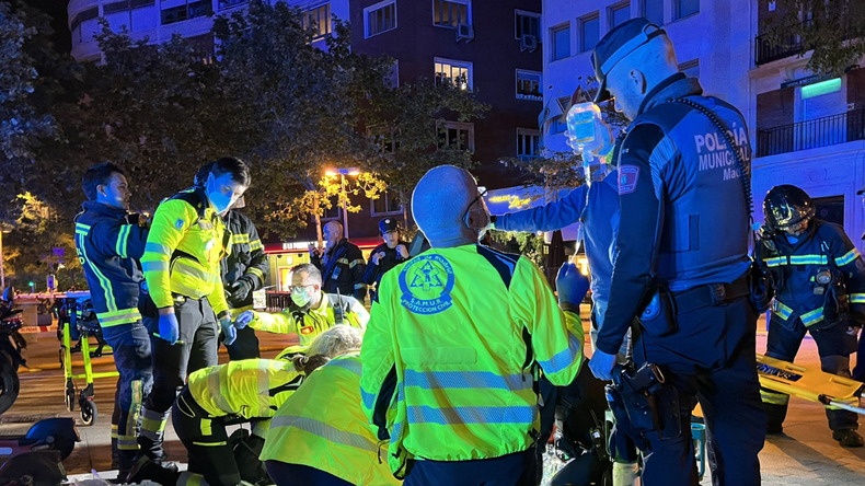 Incendio en un restaurante Madrid por un plato flameado: al menos 2 muertos y 10 heridos