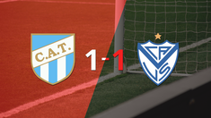 atletico tucuman y velez se repartieron los puntos en un 1 a 1