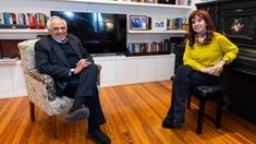 La exmandataria con el ex Secretario General de UNASUR. La exmandataria con el ex Secretario General de UNASUR.