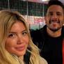 Wanda Nara y Martín Migueles en Japón. Wanda Nara y Martín Migueles en Japón.